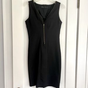 ZARA Front Zip Dress